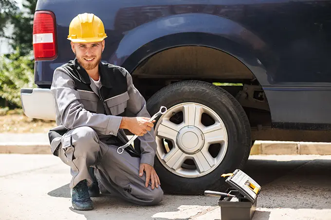 dm tyre mobile tyre service provider fixing tyre